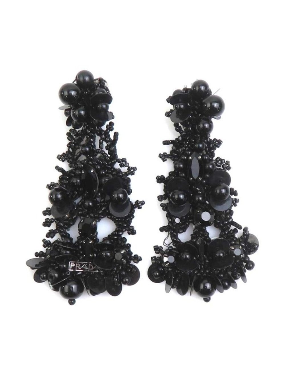 Prada Earrings Black